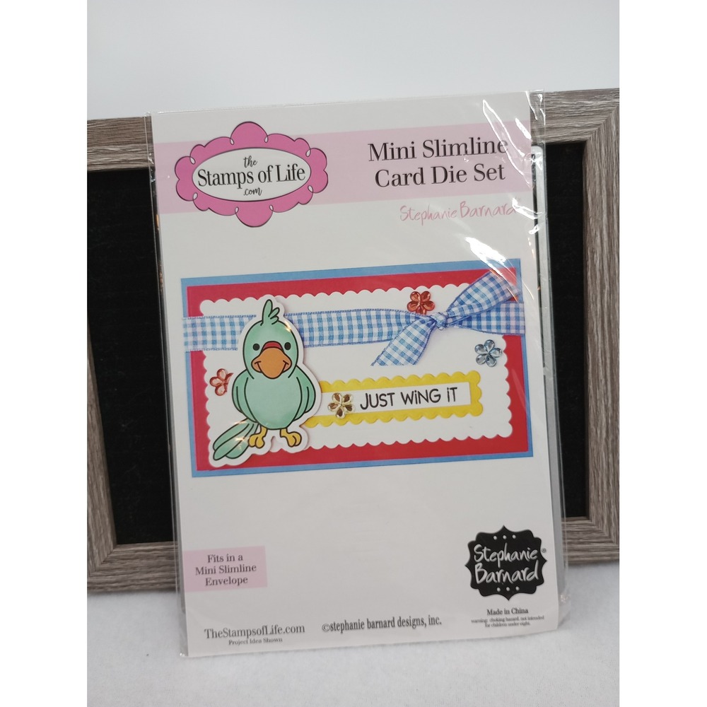 The Stamps of Life Mini Slimline Card Die Set